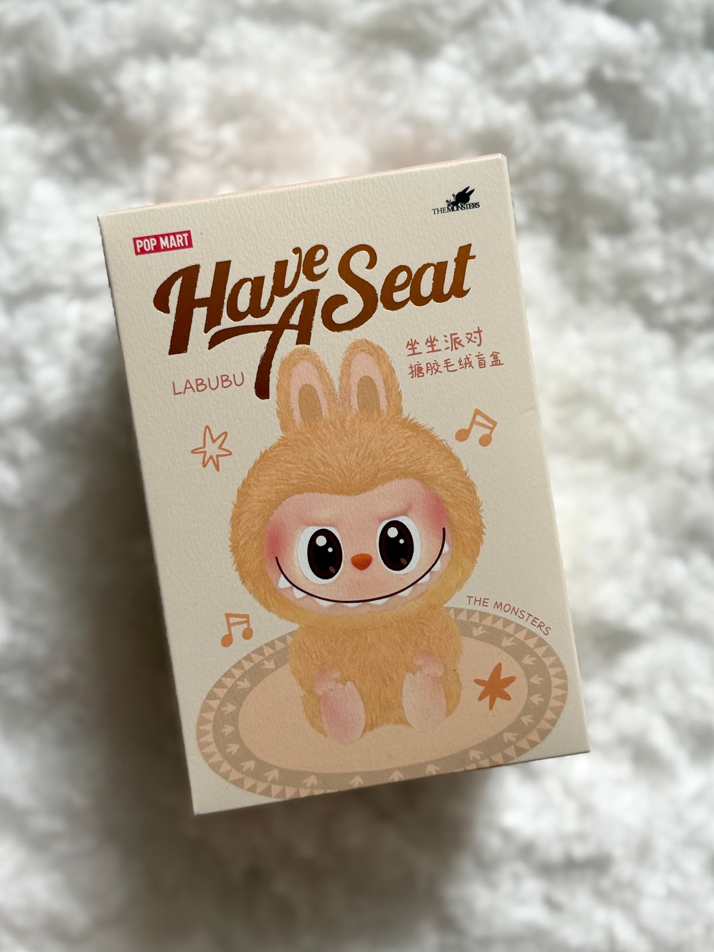 THE MONSTERS - Have a Seat Vinyl Plush Blind Box