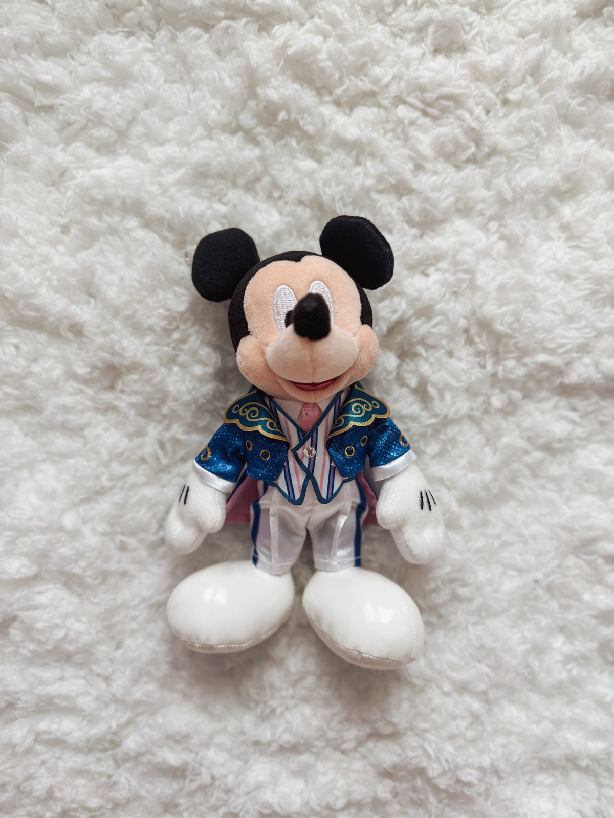 Fantasy Springs Mickey Plush Keychain