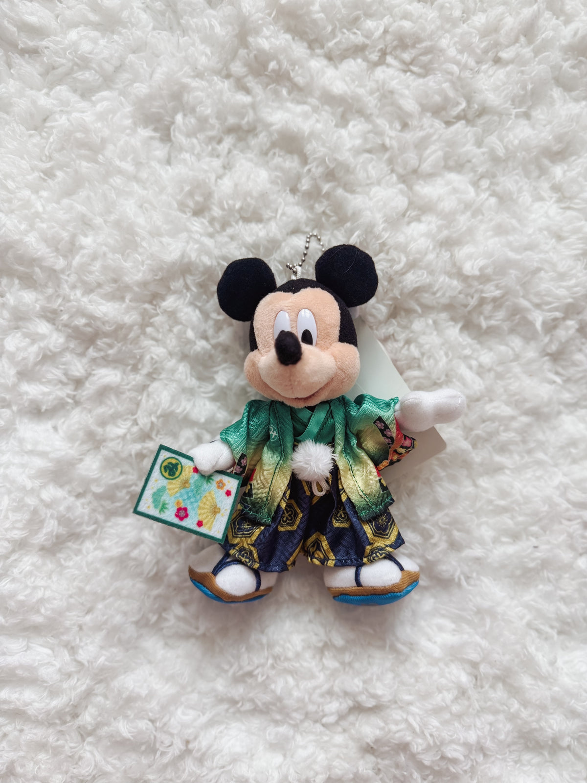 Garden Map Kimono Mickey Plush Keychain