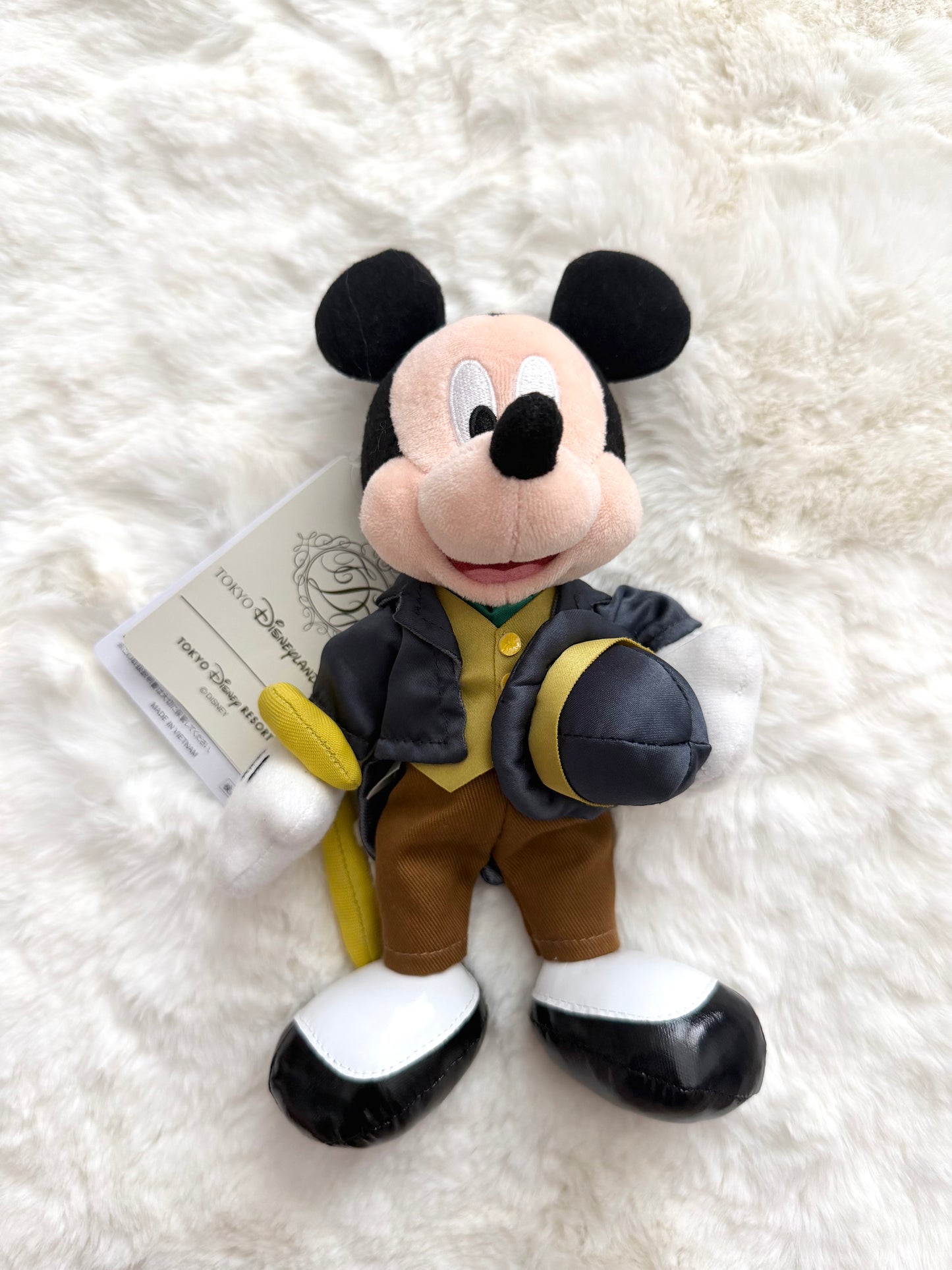 TOKYO DISNEYLAND HOTEL EXCLUSIVE Plush Keychain- Mickey