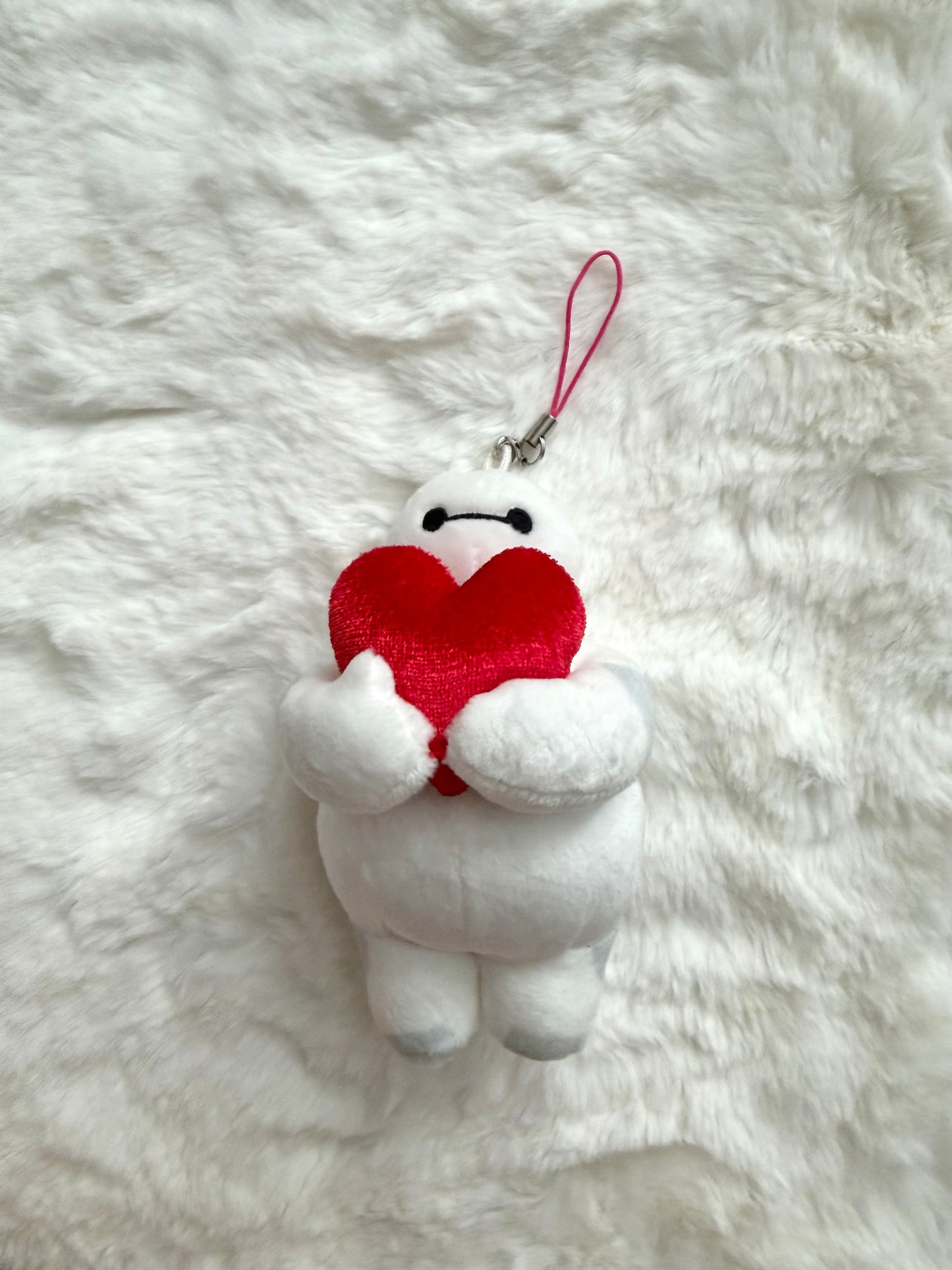Baymax Plush Phone Charm