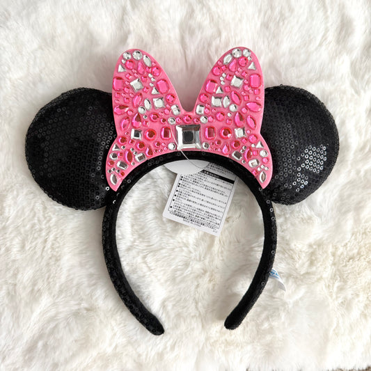 TDR: Sparkle Pink Minnie Ears