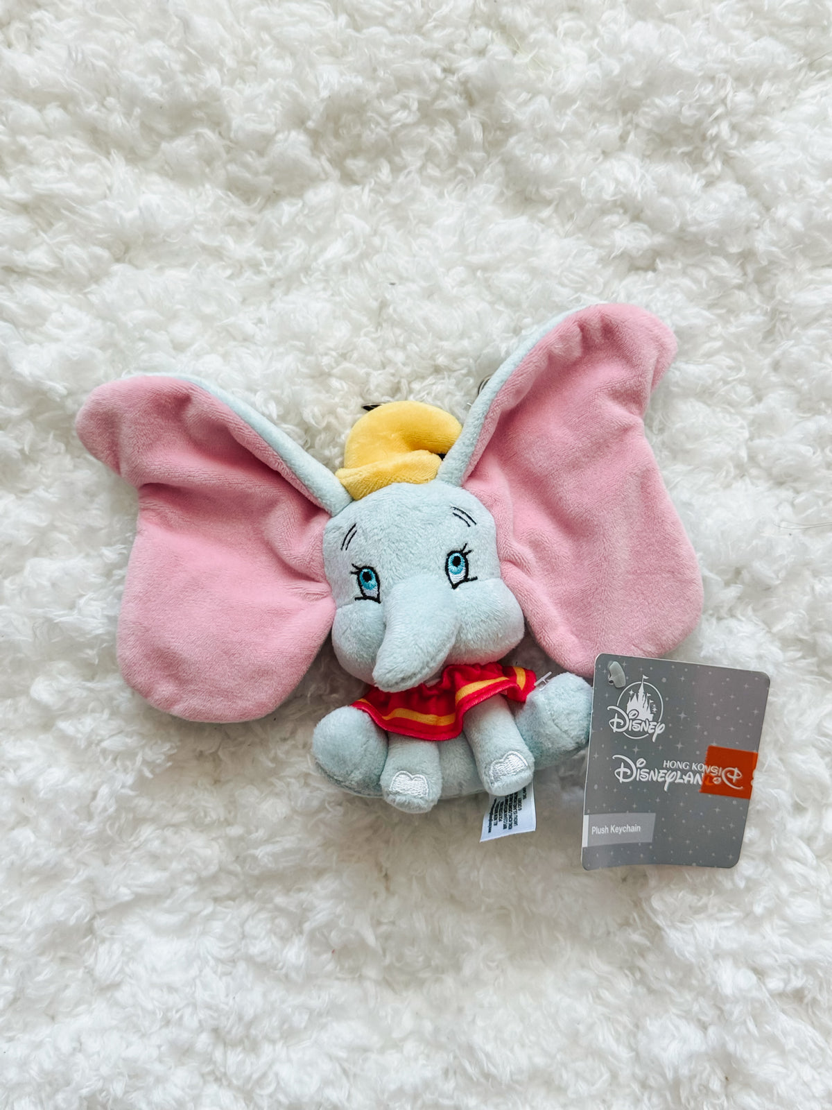 HKDL: Dumbo Plush Keychain