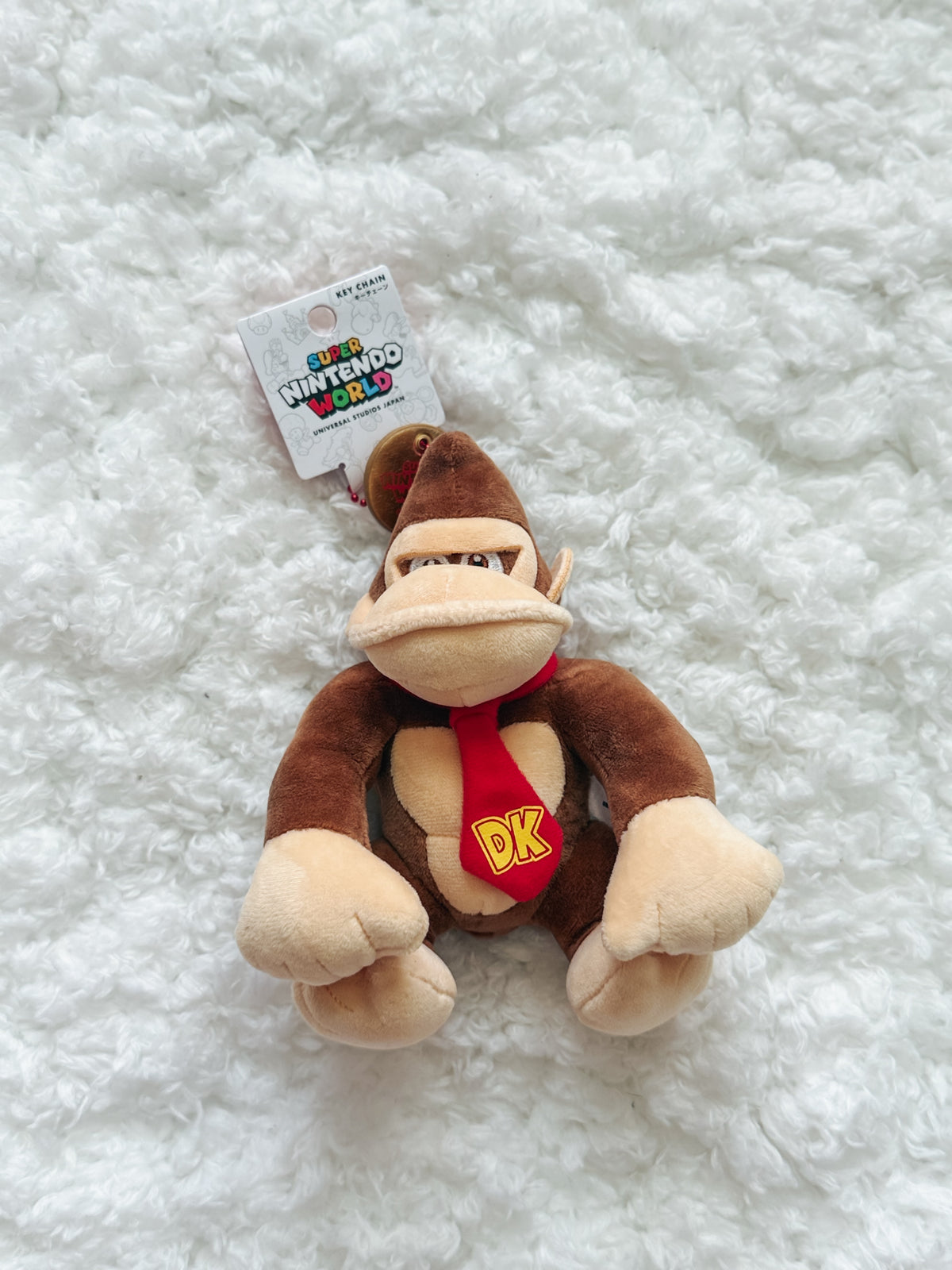 USJ: Super Nintendo World Donkey Kong Plush Keychain