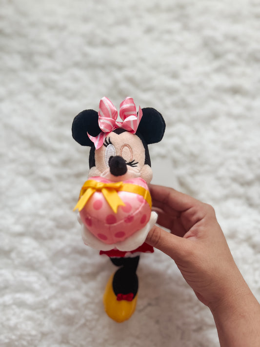Kawaii Gift Minnie Plush Keychain