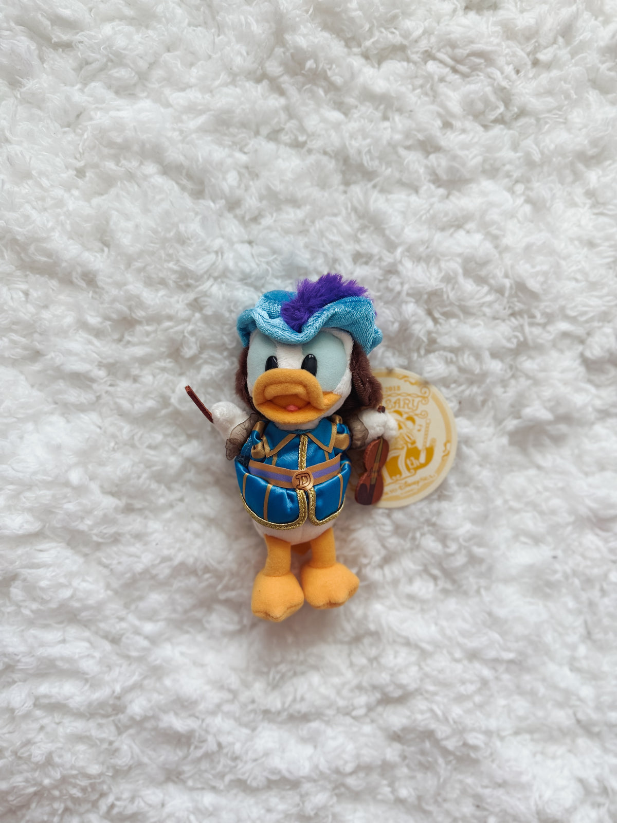 Renaissance Donald Plush Keychain