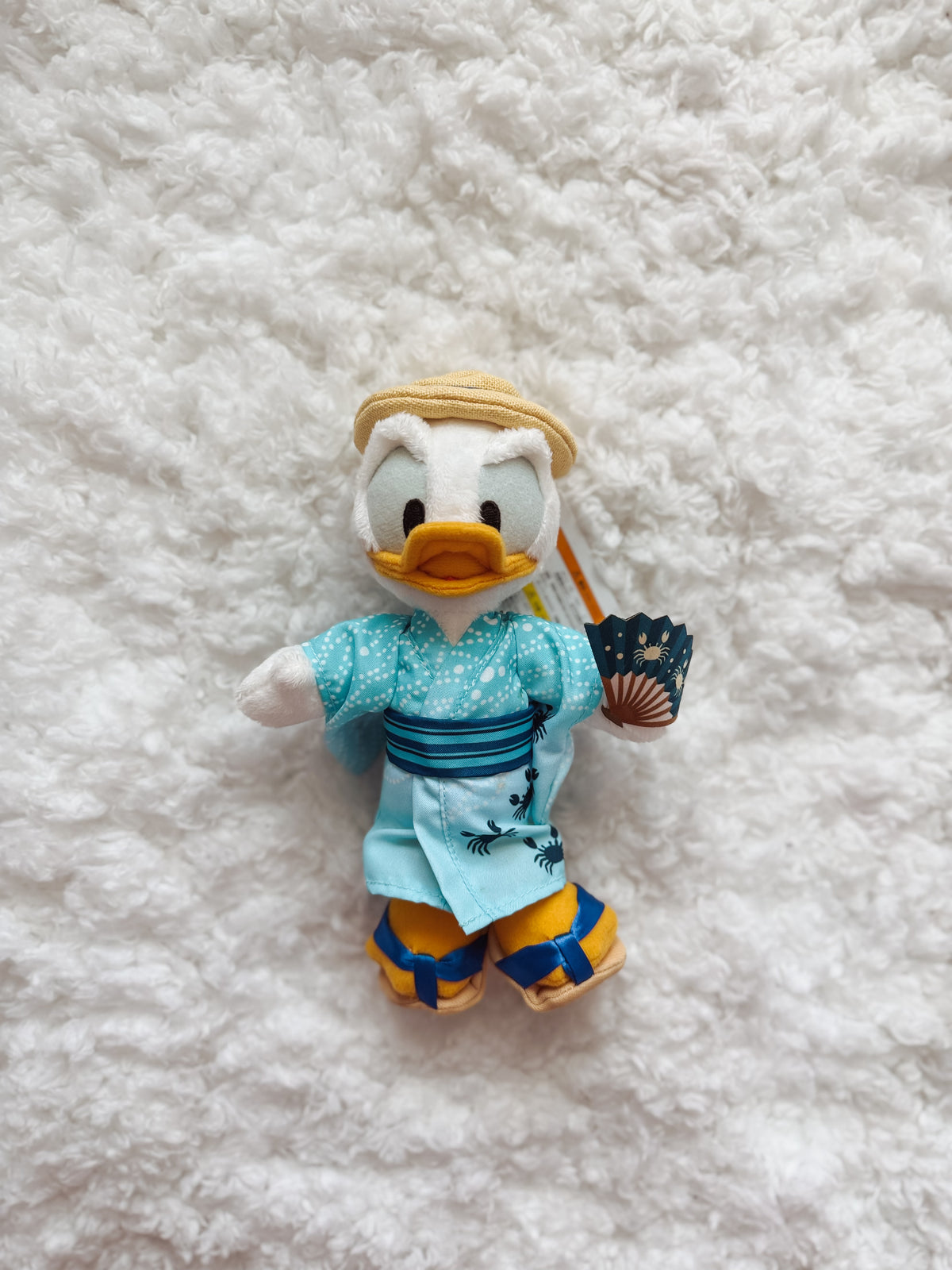 Kimono Donald Plush Keychain