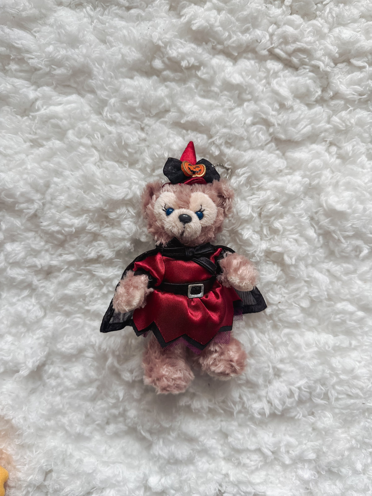 Spooky Witch Minnie Plush Keychain
