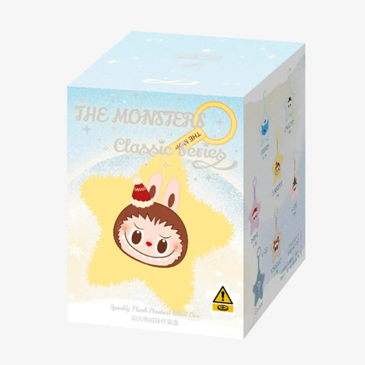 THE MONSTERS Classic Series- Sparkly Plush Pendant Blind Box