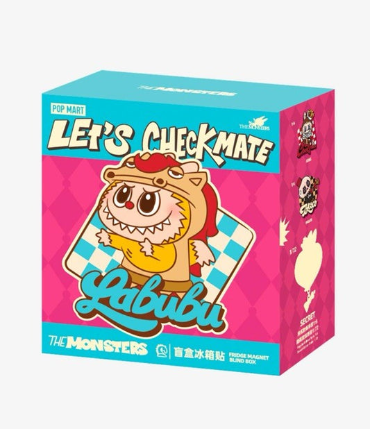 THE MONSTERS Let's Checkmate Series-Fridge Magnet Blind Box