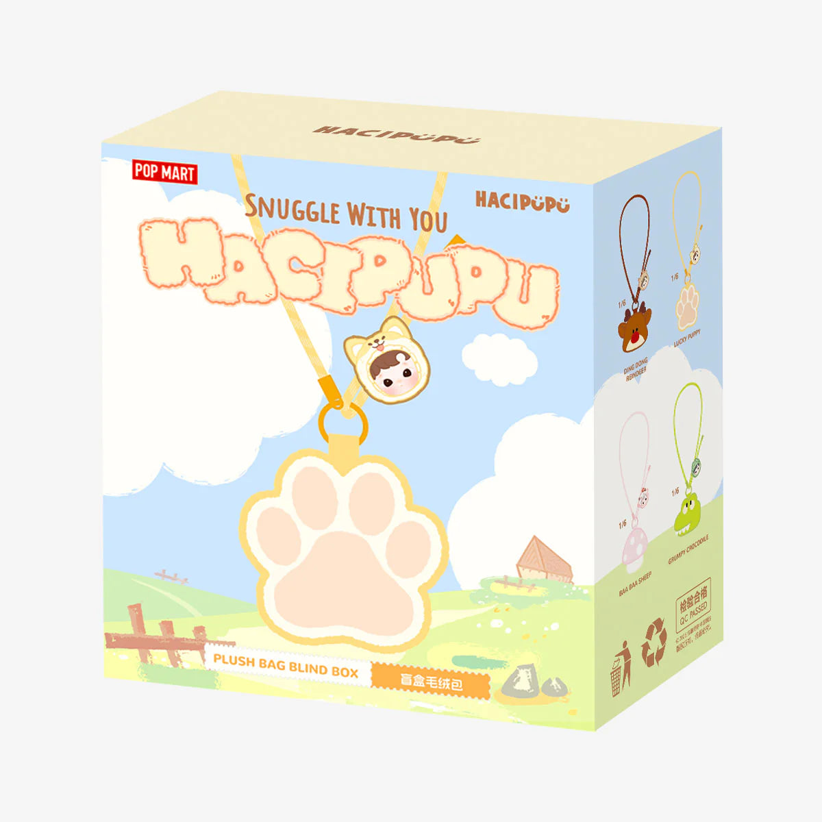 HACIPUPU Snuggle With You Series-Plush Bag Blind Box